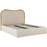 Keiichi Sandford Curved Upholstered Bed – Super King