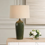 Keiichi Savannah Table Lamp – Emerald Green