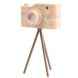 Keiichi Shutterclick Sculpture – Travertine