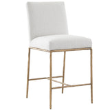 Keiichi Sloane Counter Stool – Aged Brass