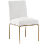Keiichi Sloane Dining Chair – Aged Brass