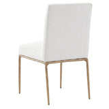 Keiichi Sloane Dining Chair – Aged Brass
