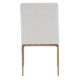 Keiichi Sloane Dining Chair – Aged Brass