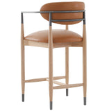 Keiichi Soho Counter Stool – Natural and Bronze