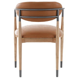 Keiichi Soho Dining Chair – Natural and Bronze