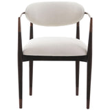 Keiichi Soho Dining Chair – Walnut and Bronze