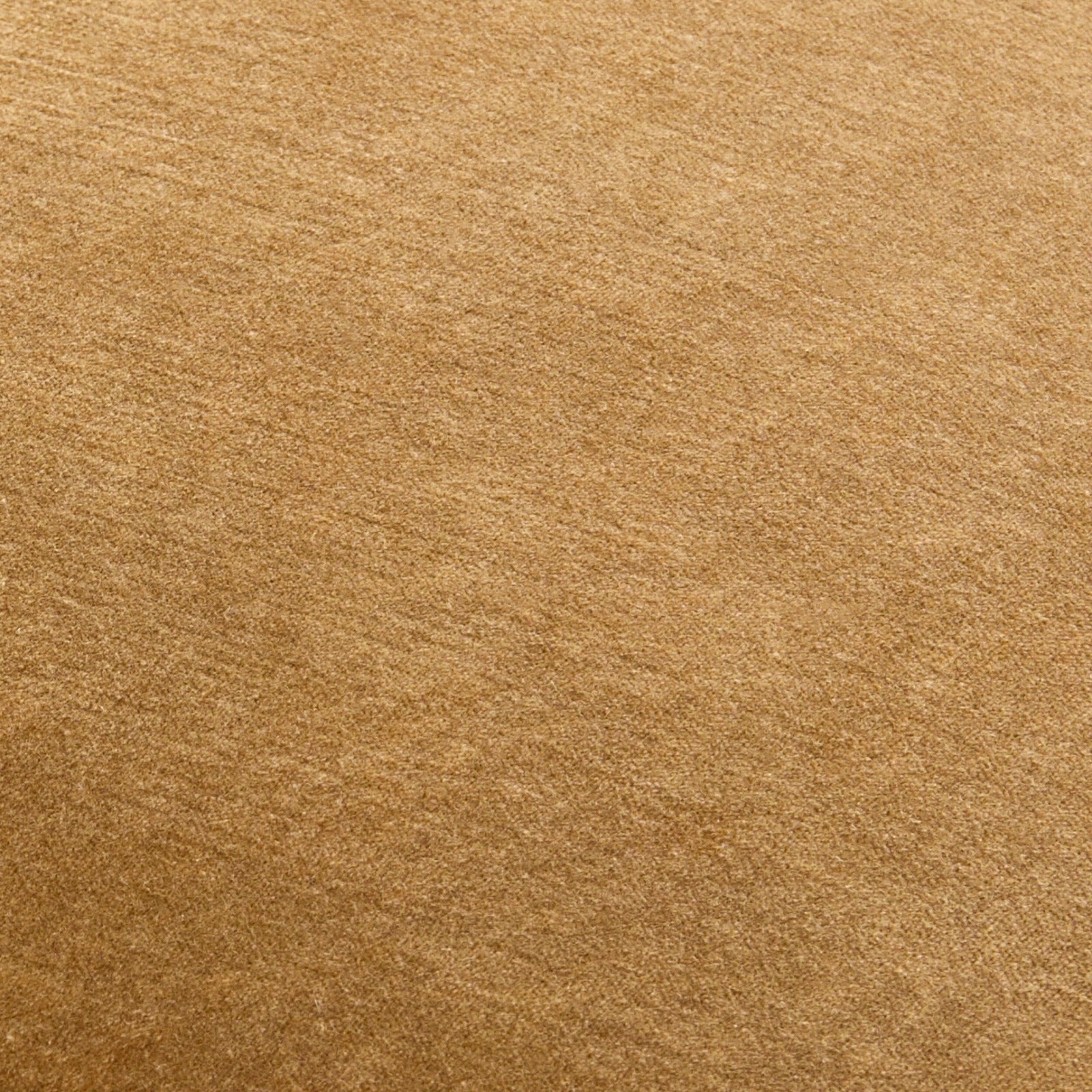 Keiichi Washed Cotton Velvet Woven Cushion – Ochre