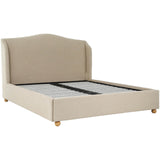 Keiichi Wilmcote Winged Upholstered Bed - King