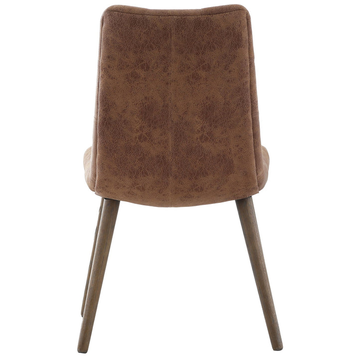 Keiichi Winchcombe Dining Chair – Tan Leather