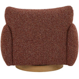Keiichi Batsford Swivel Chair – Mulberry Boucle