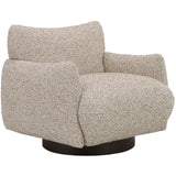Keiichi Batsford Swivel Chair – Soft Truffle Boucle