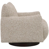 Keiichi Batsford Swivel Chair – Soft Truffle Boucle