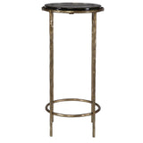 Keiichi Chamber Side Table – Antique Gold