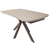 Keiichi Cote Extending Dining Table – Travertine Ceramic – 140-200cm