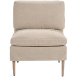 Keiichi Pensham Upholstered Bench - Armless Unit