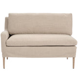 Keiichi Pensham Upholstered Bench - Left-hand-facing Unit