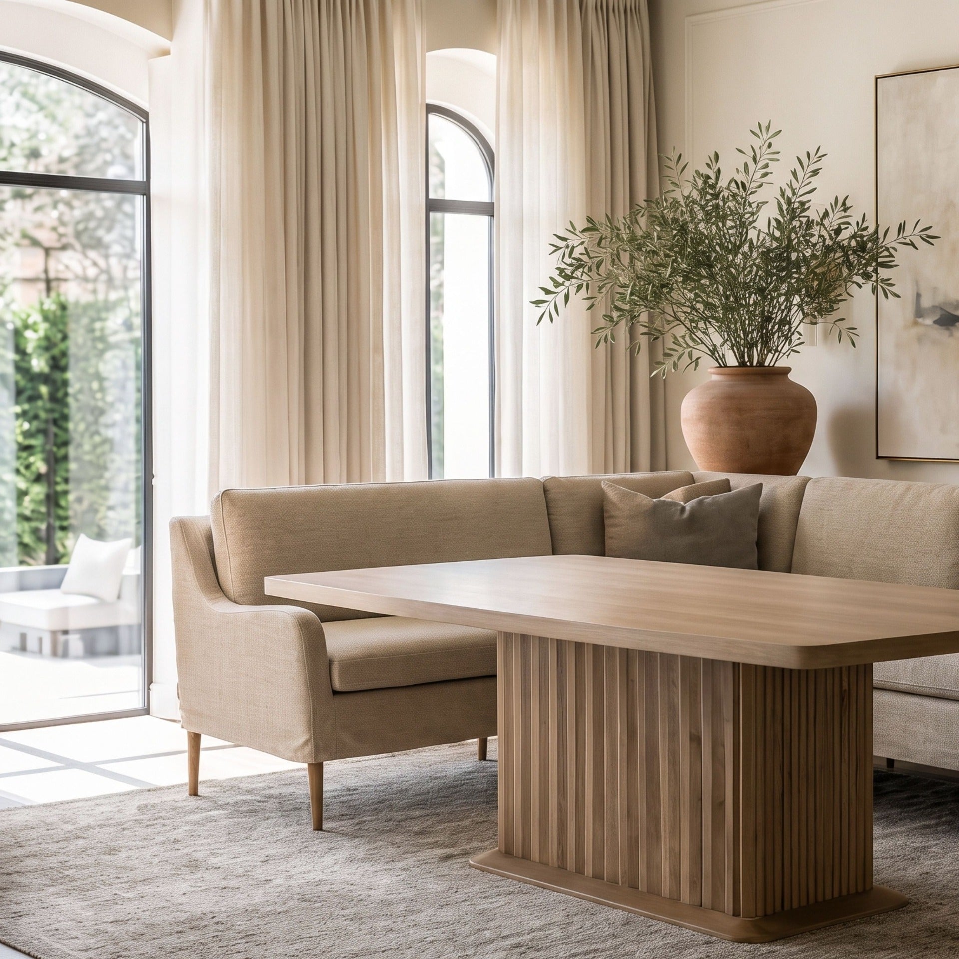 Keiichi Pensham Upholstered Bench - Small Group