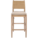 Keiichi Radford Counter Stool – Fabric Seat