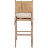Keiichi Radford Counter Stool – Fabric Seat