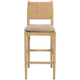 Keiichi Radford Counter Stool – Leather Seat Cushion