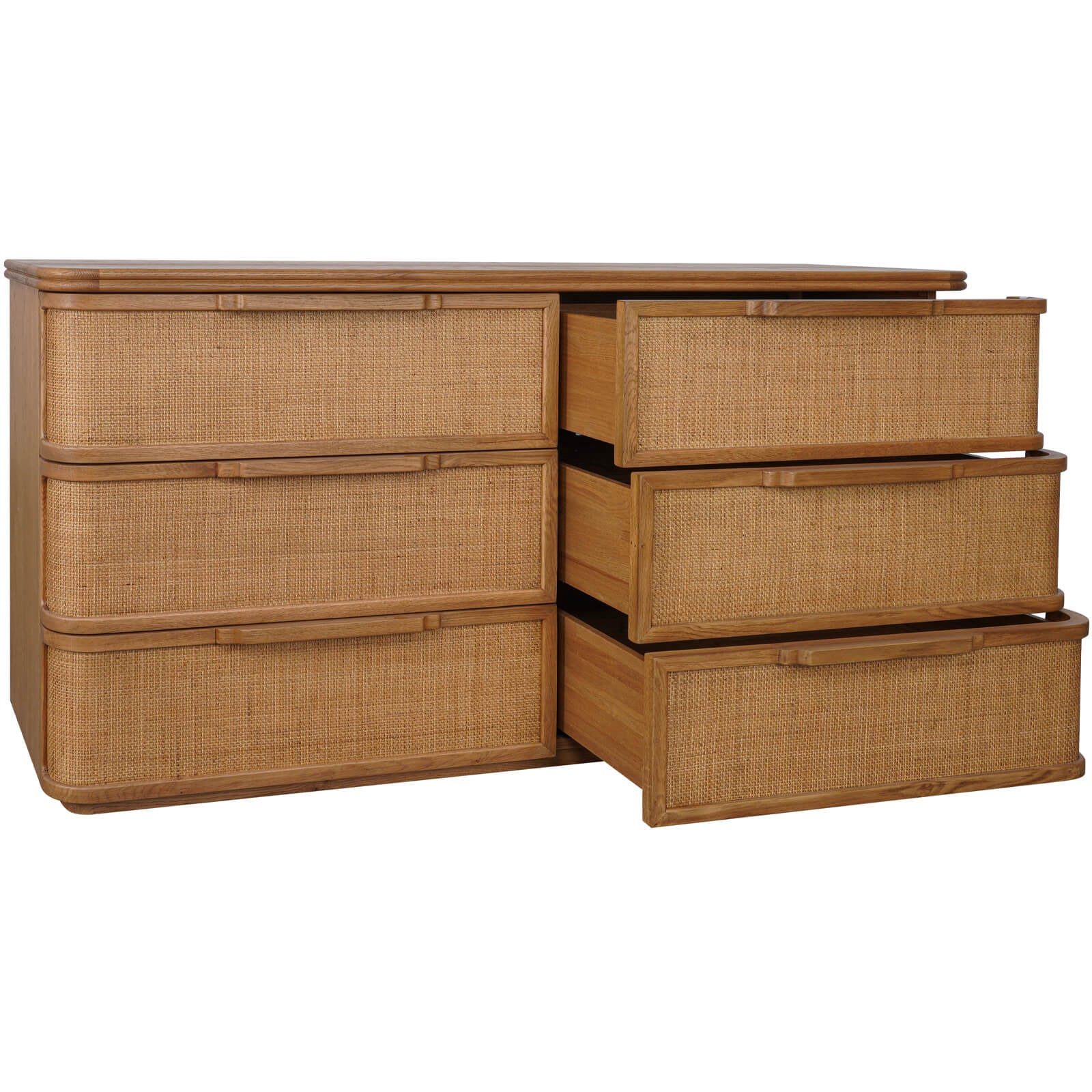 Keiichi Saintbury Chest of Drawers – 6 Drawers