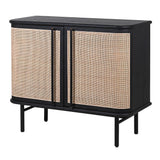 Keita Sideboard in Oak and Cane – 2 Doors