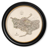 c.1806 County Maps of England - Round