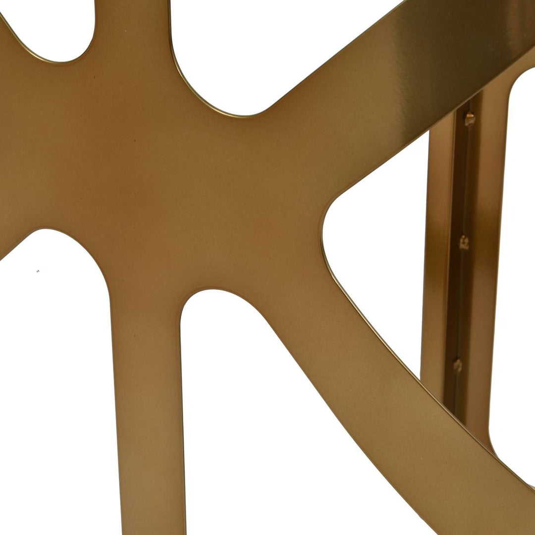 Libra Interiors Metropolitan Console Table – Satin Bronze
