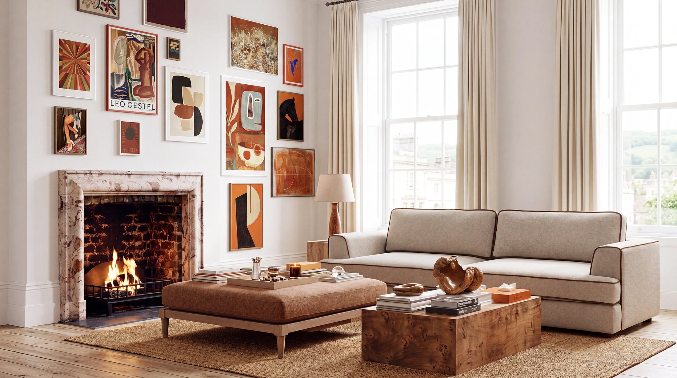 Liang & Eimil sofa in a lounge.