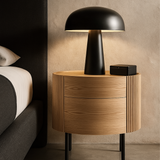 Tommy Franks Lantine Bedside Table – Ash Oak