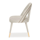 Liang & Eimil Pigalle Chair Kaster Light Grey Velvet
