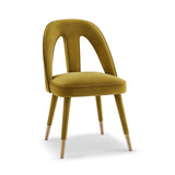 Liang & Eimil Pigalle Chair Kaster Mustard Velvet
