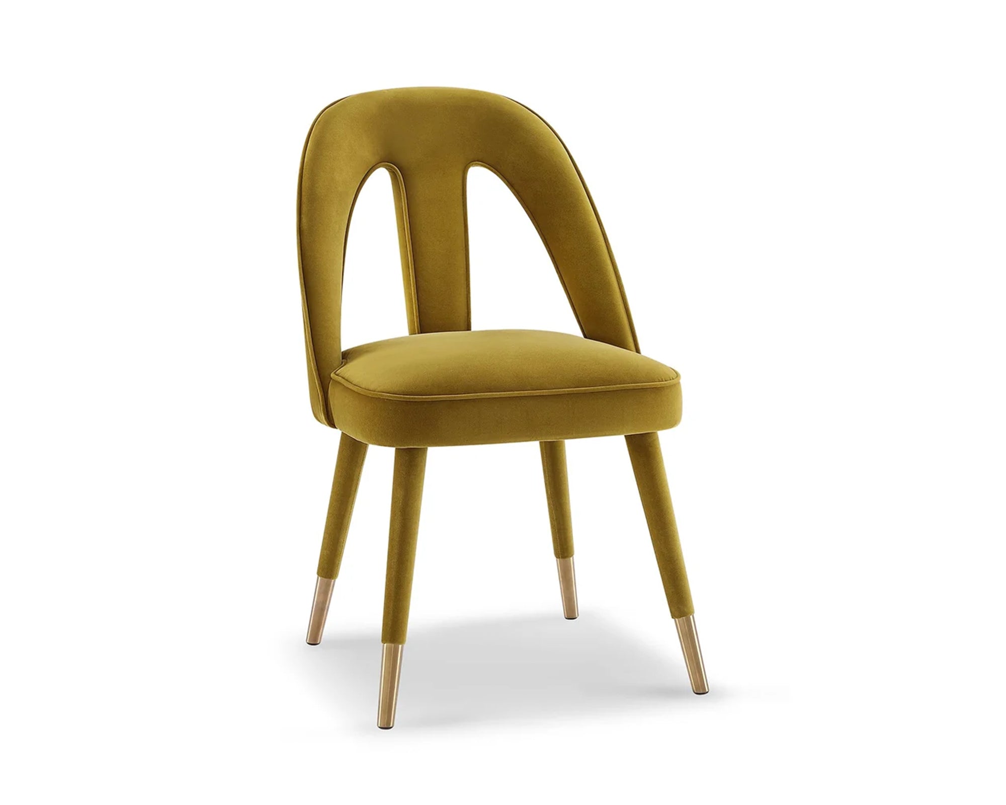 Liang & Eimil Pigalle Chair Kaster Mustard Velvet