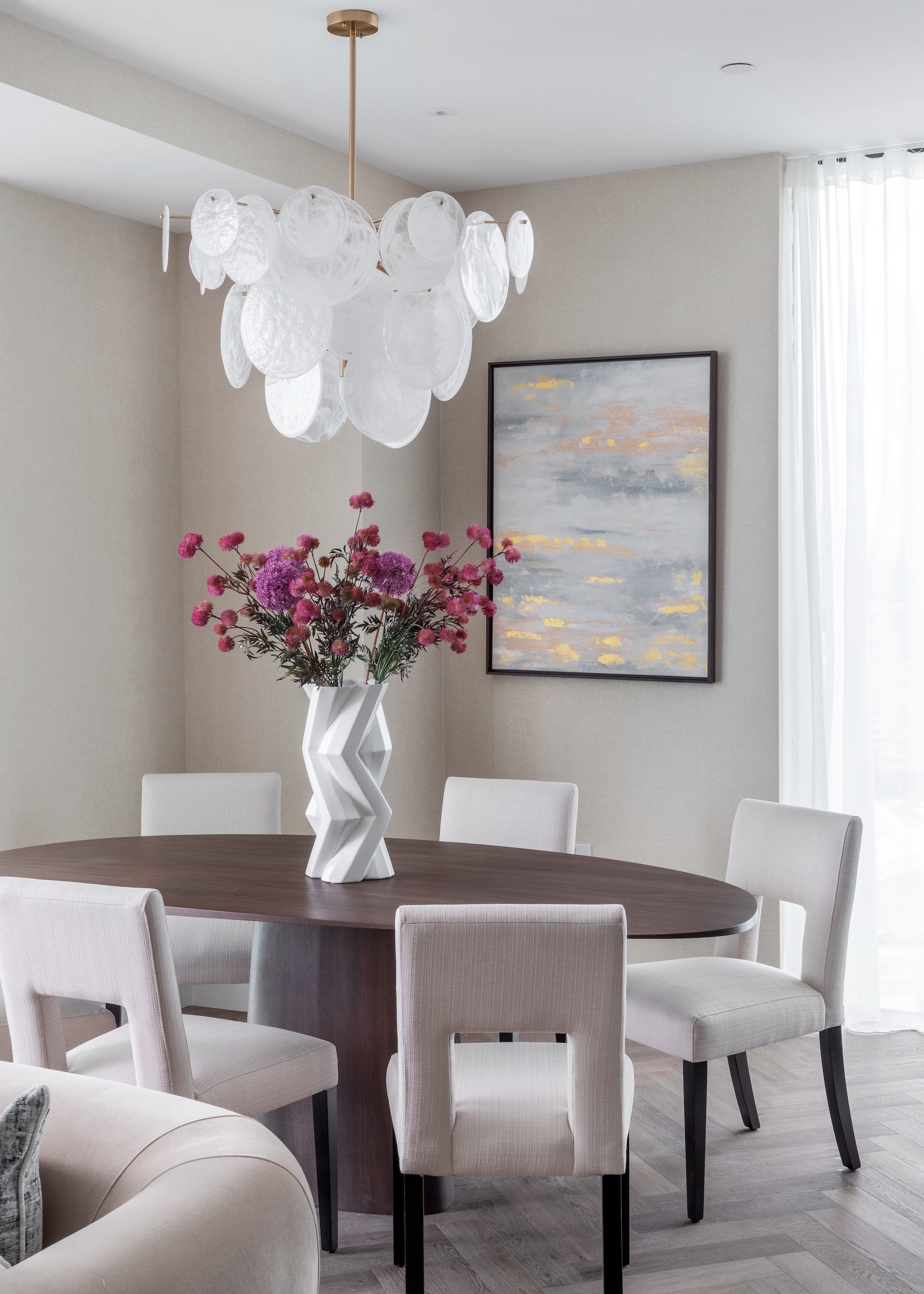 Liang & Eimil Venice Dining Chair in Sand Linen