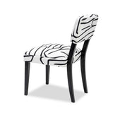 Alfama Dining Chair - Zebra Black & White