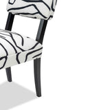 Alfama Dining Chair - Zebra Black & White