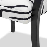 Alfama Dining Chair - Zebra Black & White