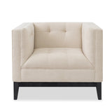 Joel Occasional Chair  -  Beige Chenille