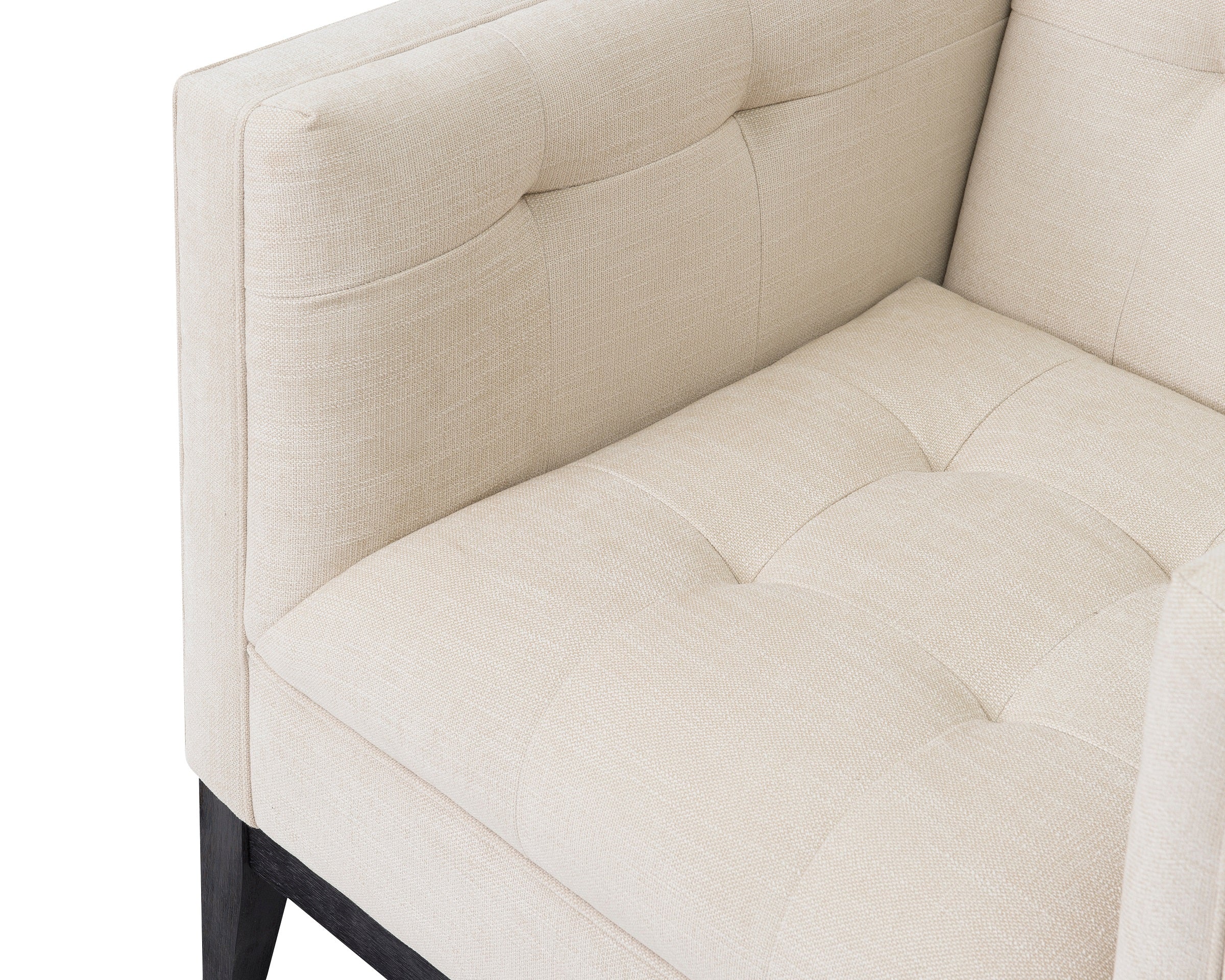 Joel Occasional Chair  -  Beige Chenille