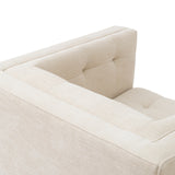 Joel Occasional Chair  -  Beige Chenille