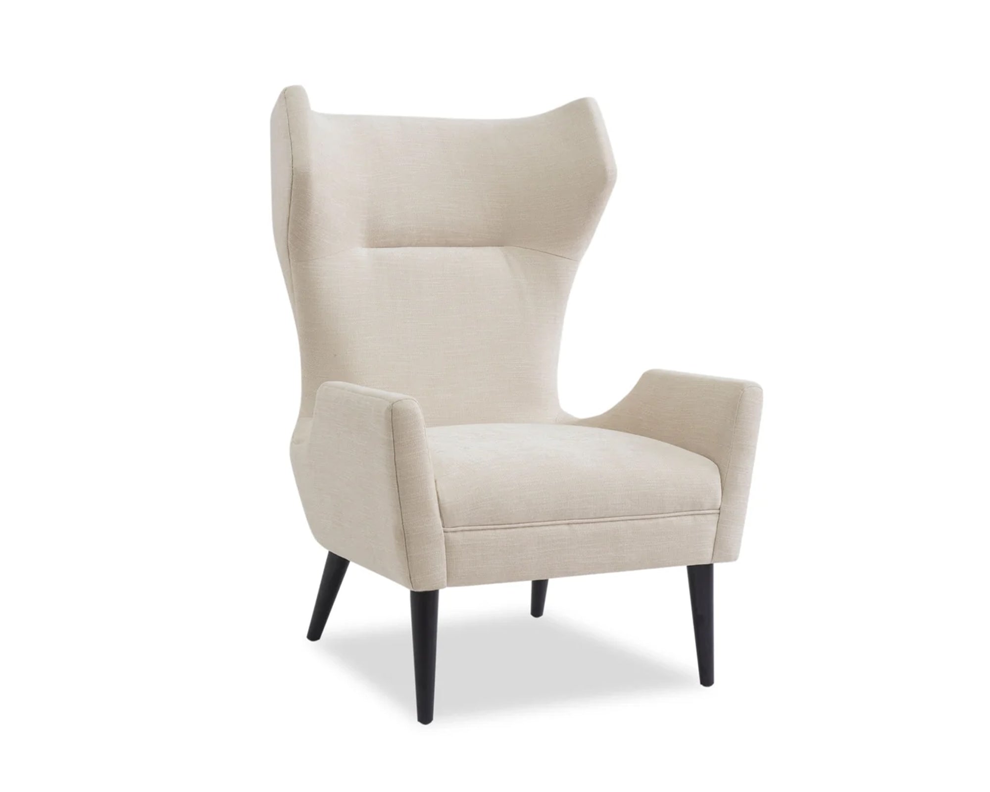 Liang & Eimil Beige Chenille (Linen Effect) Vendome Occasional Chair