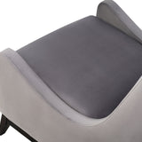 Lima Occasional Chair  -  Night Grey Velvet