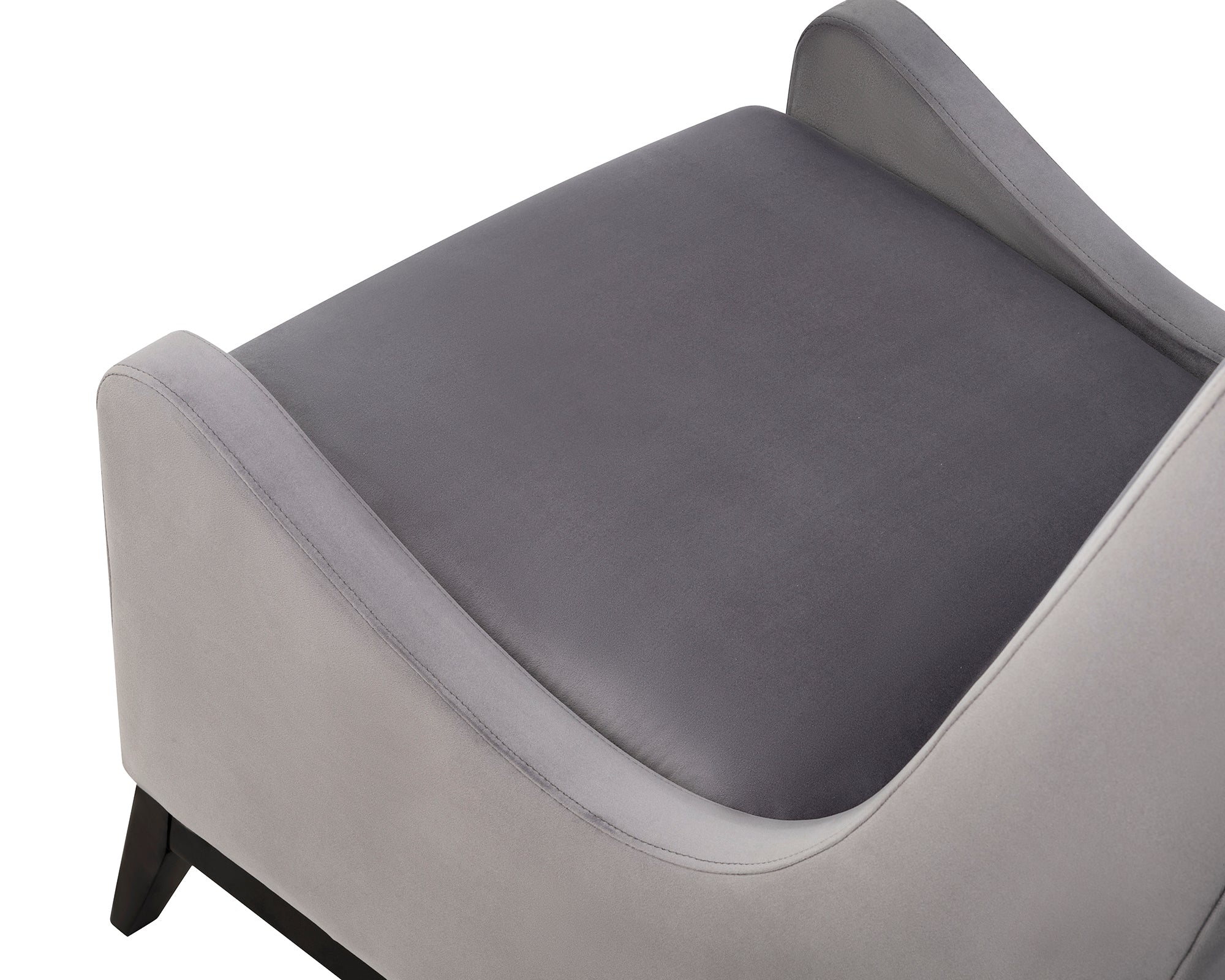Lima Occasional Chair  -  Night Grey Velvet