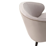 Lindsay Occasional Chair  - Limestone Velvet