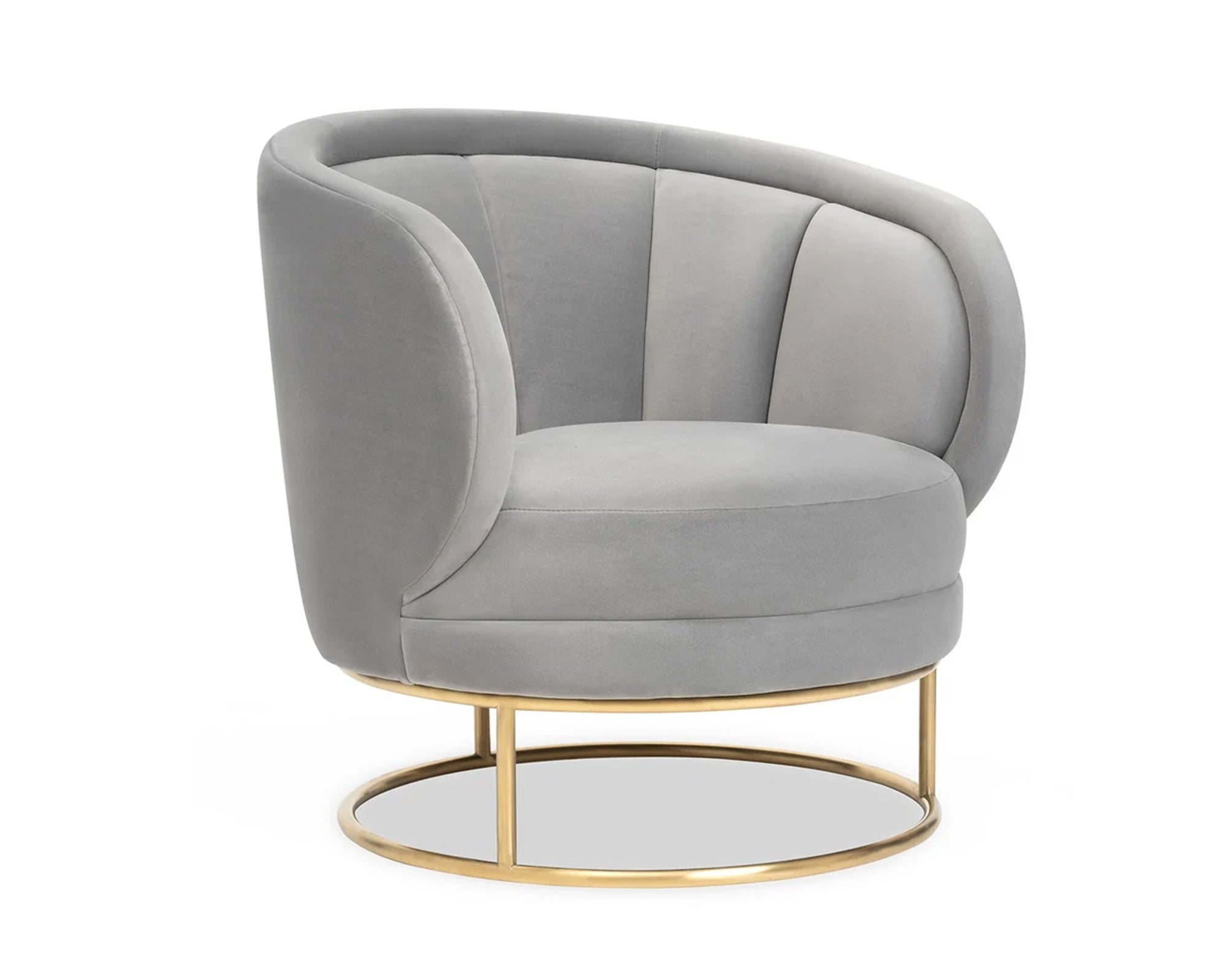 Liang & Eimil Mila Chair in Horizon Grey Velvet