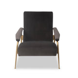 Rex Occasional Chair - Kaster Slate Grey Velvet