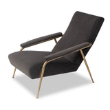 Rex Occasional Chair - Kaster Slate Grey Velvet