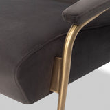 Rex Occasional Chair - Kaster Slate Grey Velvet
