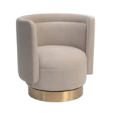 Liang & Eimil Studio 21 Chair in Kaster Pebble Velvet