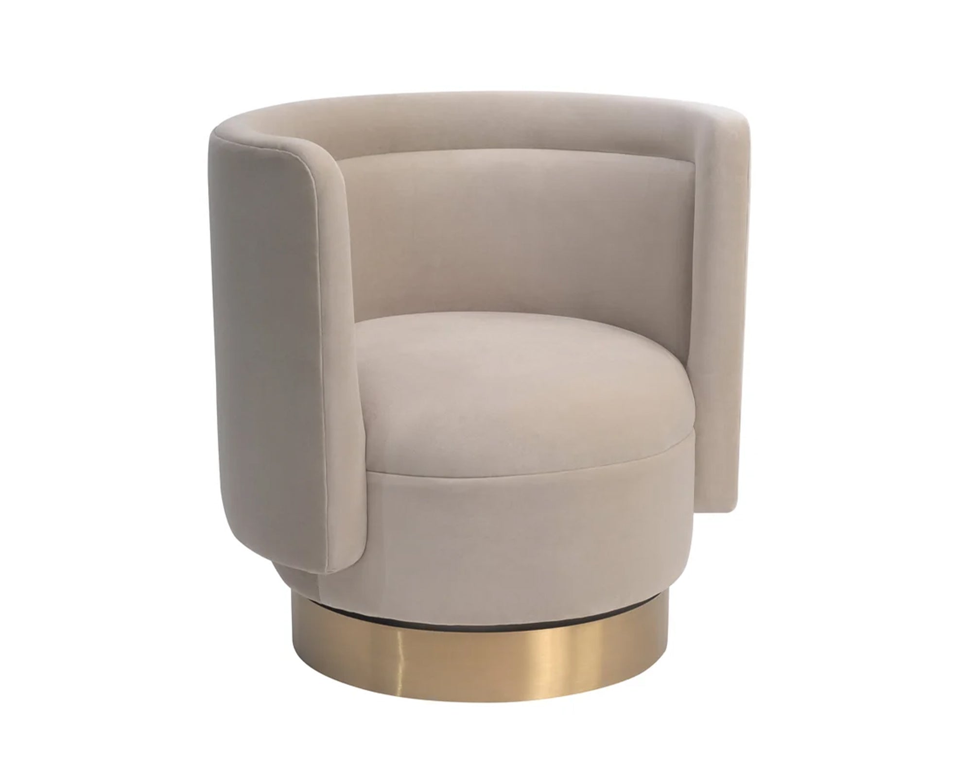 Liang & Eimil Studio 21 Chair in Kaster Pebble Velvet
